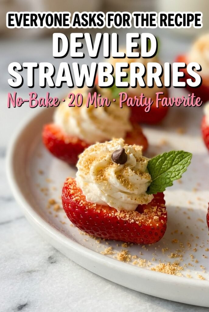 Deviled Strawberries