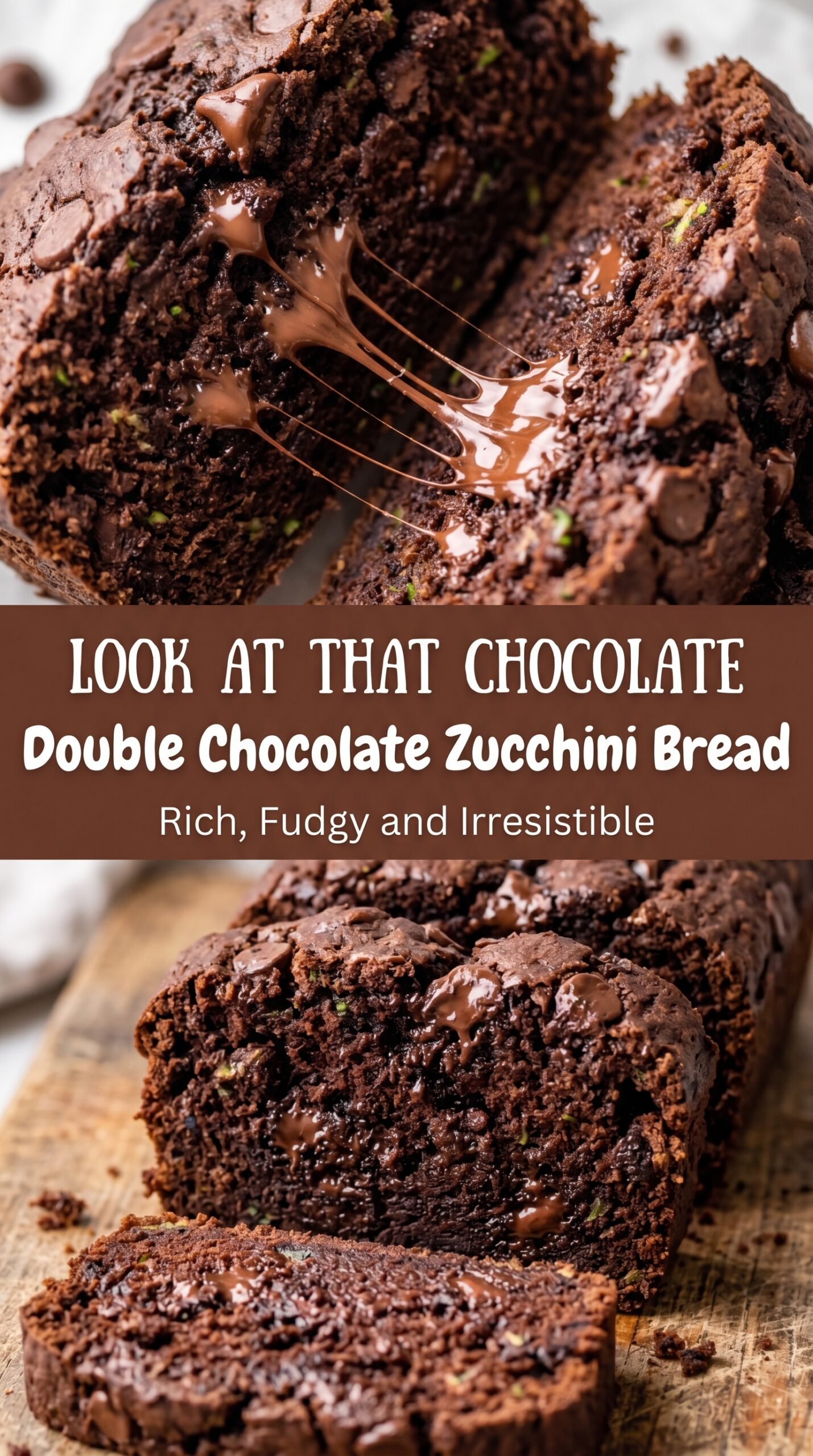 Double Chocolate Zucchini Bread
