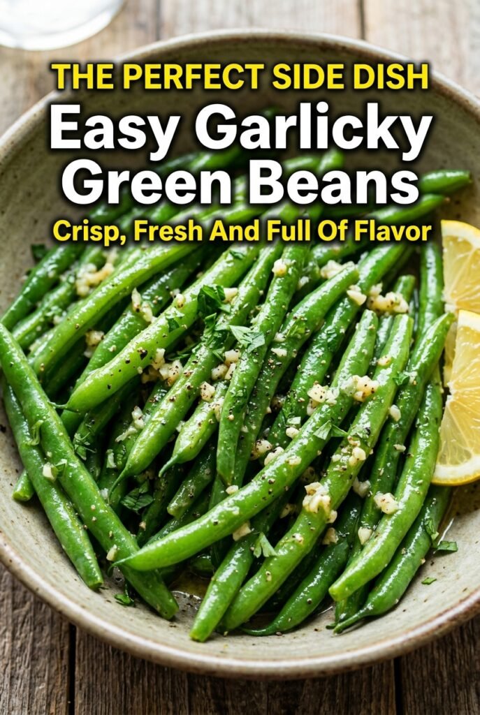 Easy Garlicky Green Beans