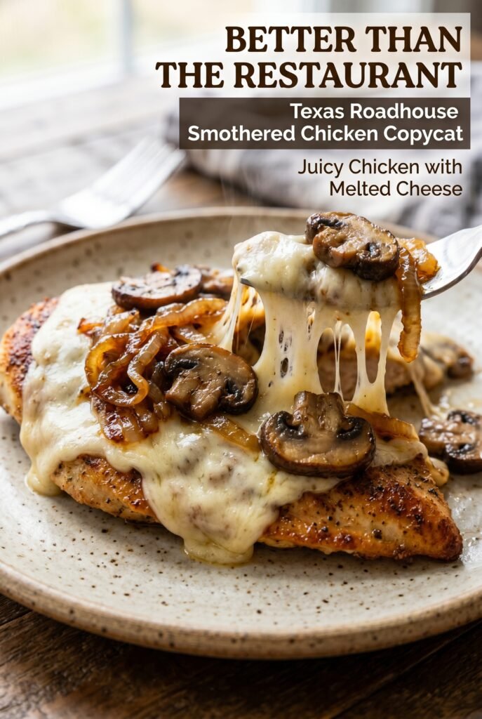 Texas Roadhouse Smothered Chicken Copycat