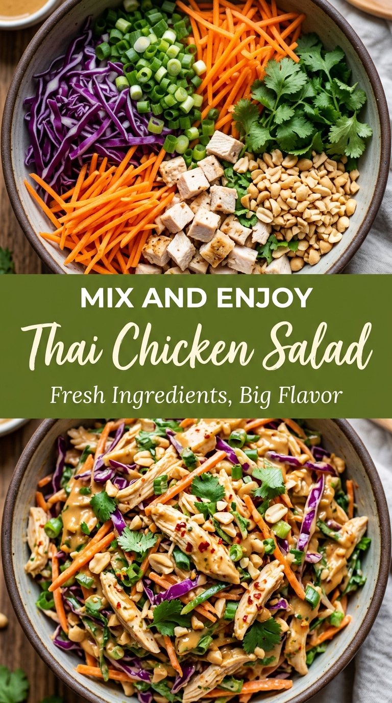 Thai chicken salad