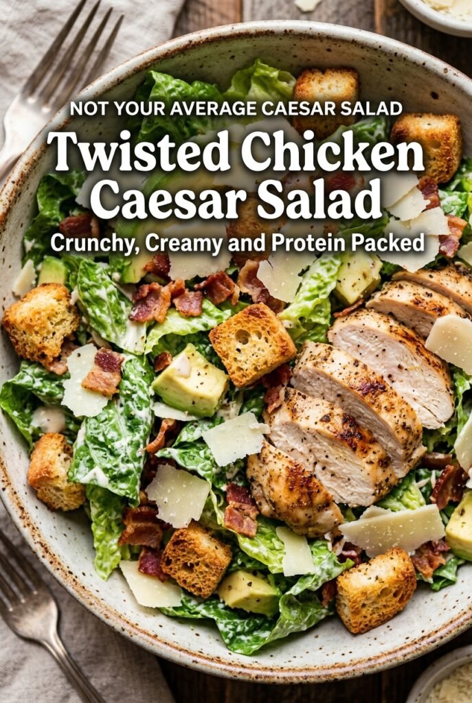 Twisted Chicken Caesar Salad