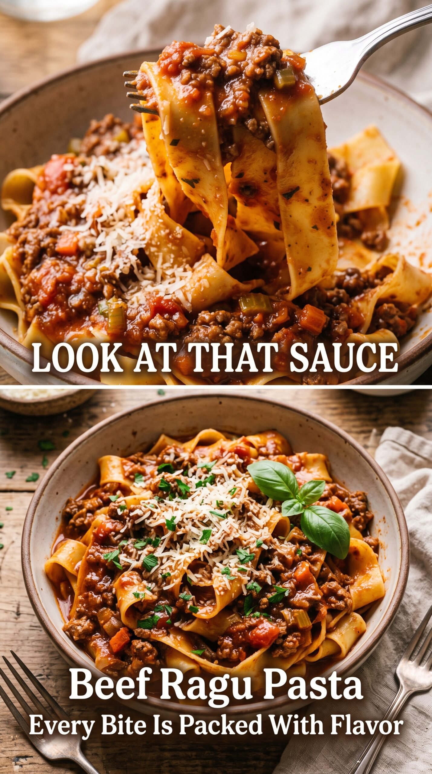 Beef Ragu Pasta