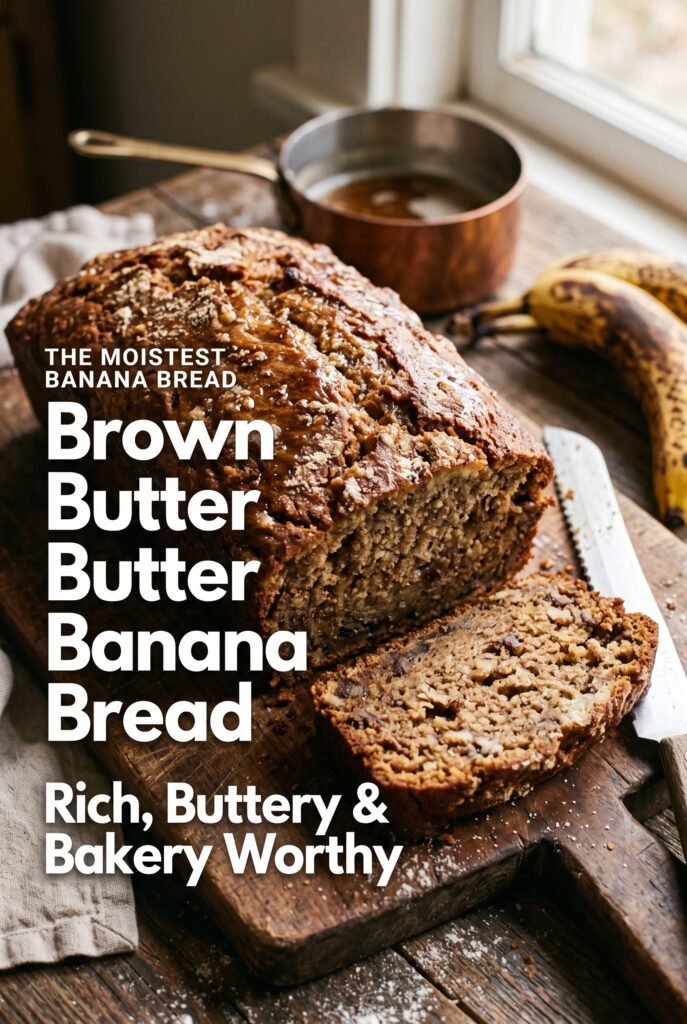 Brown Butter Banana Bread
