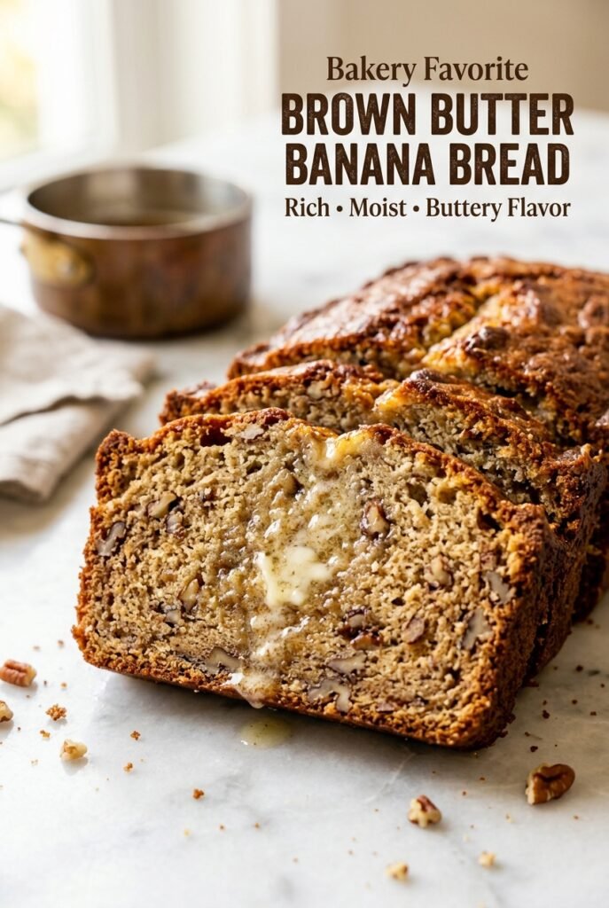 Brown Butter Banana Bread