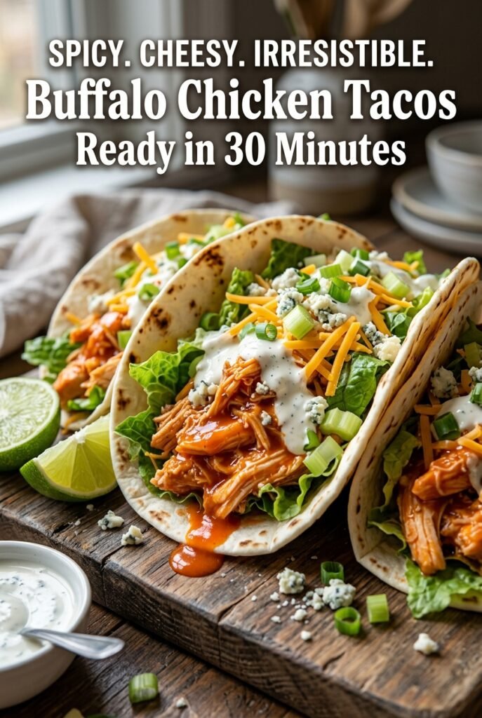 Buffalo Chicken Tacos