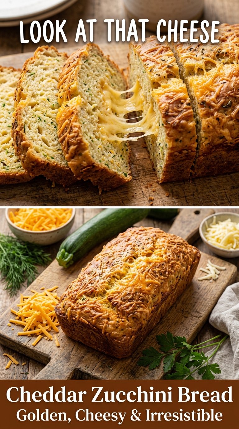Cheddar Zucchini Bread
