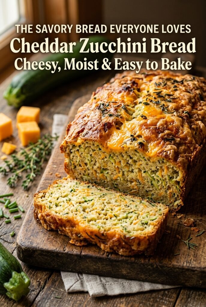 Cheddar Zucchini Bread