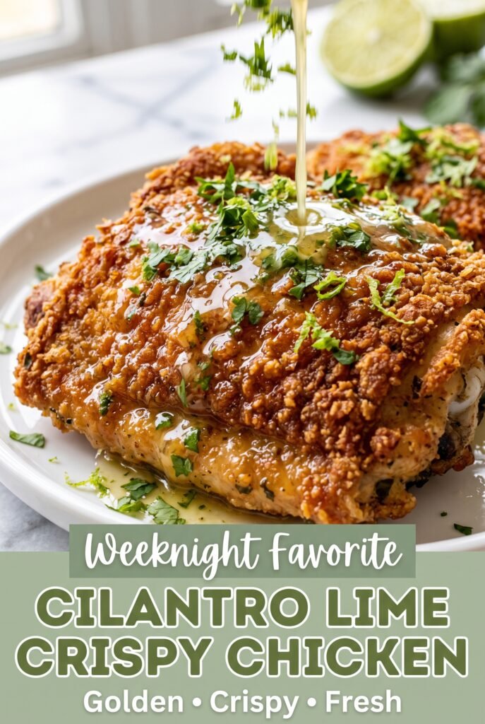 Cilantro Lime Crispy Chicken
