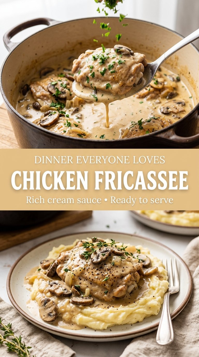 Classic Chicken Fricassee