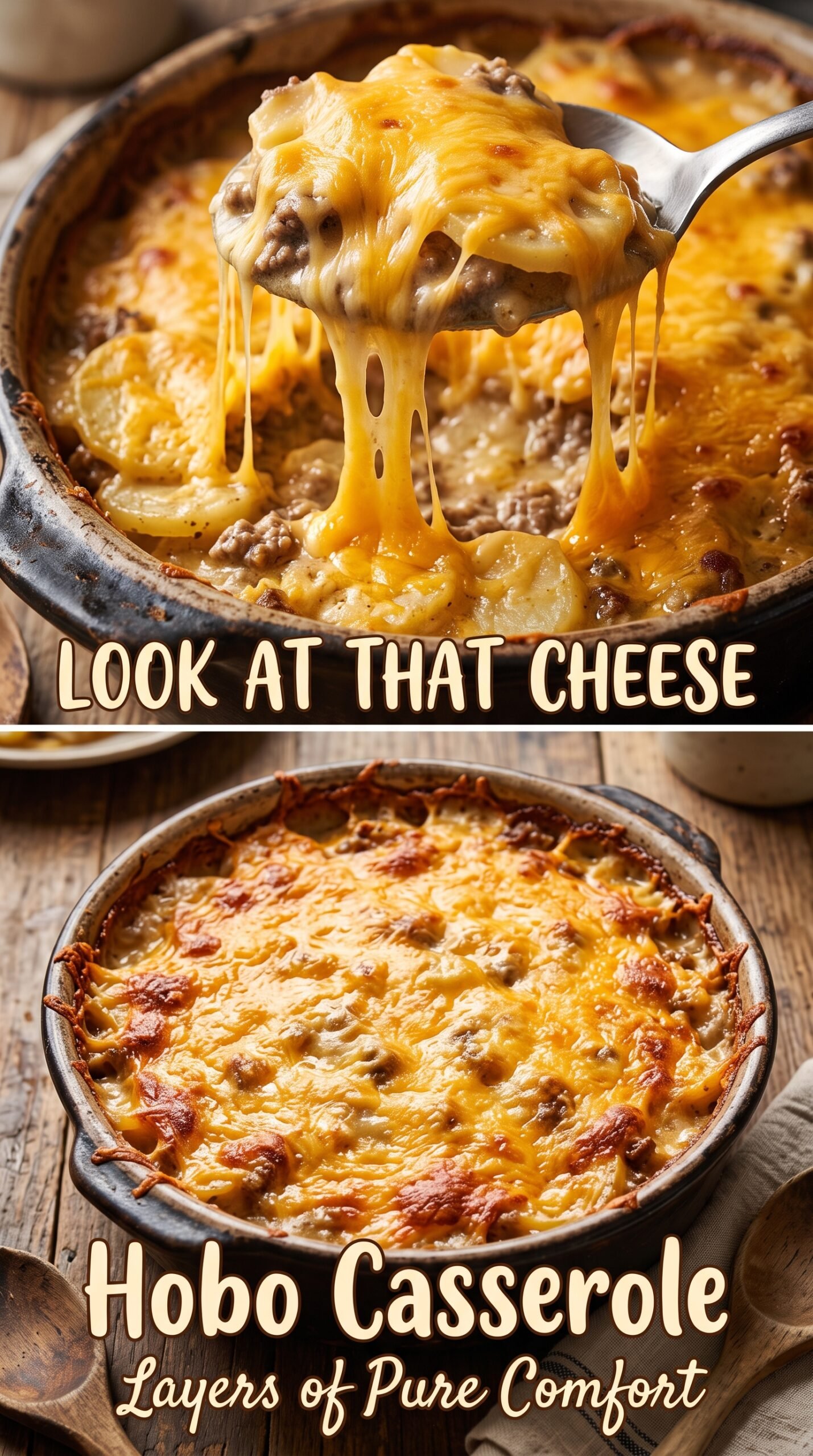 Hobo Casserole hearty cheesy layered