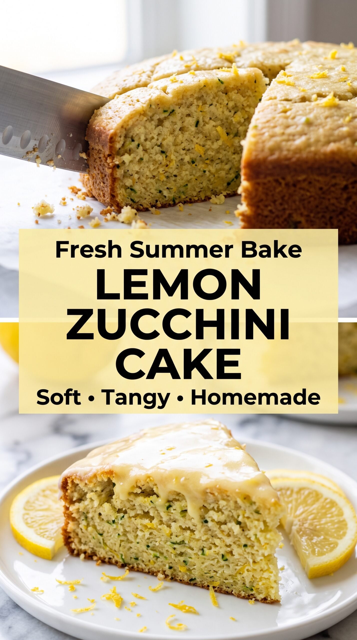 Lemon Zucchini Cake