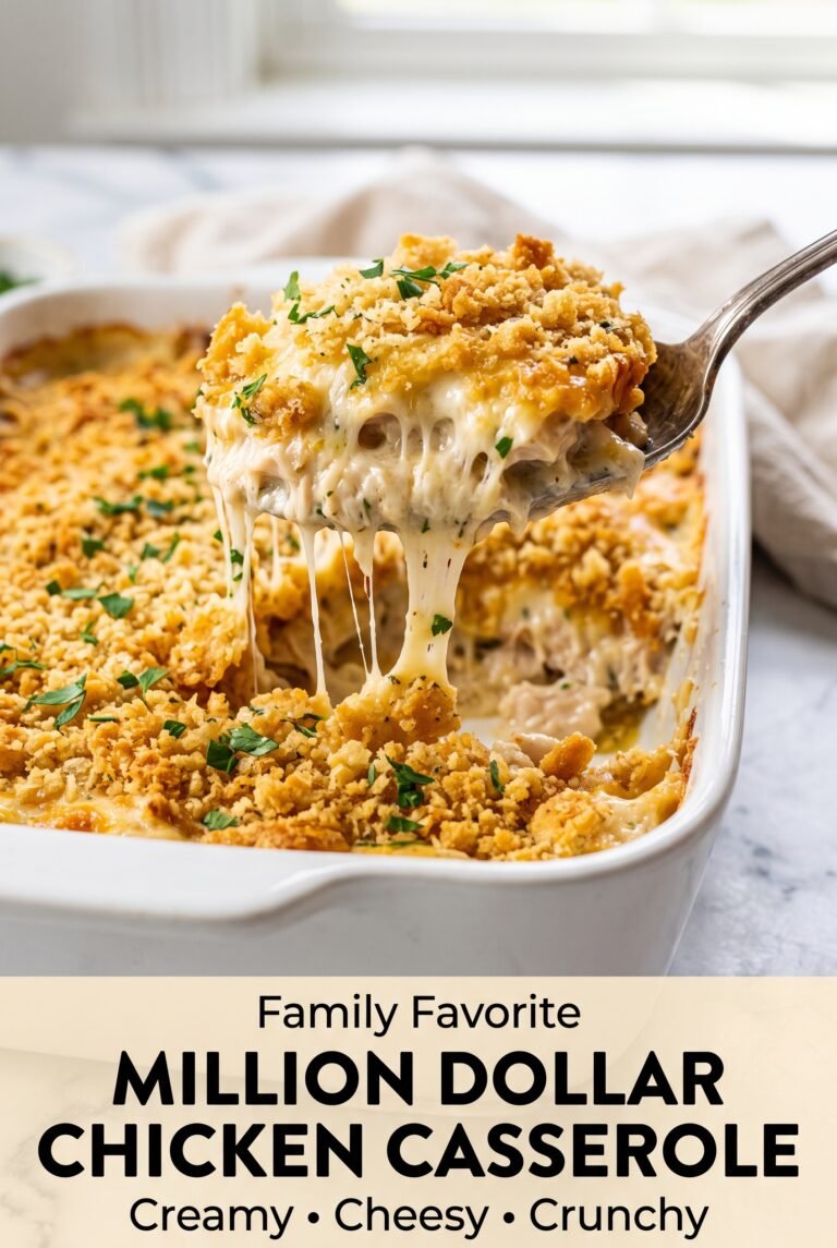 Million Dollar Chicken Casserole with Ritz Crust