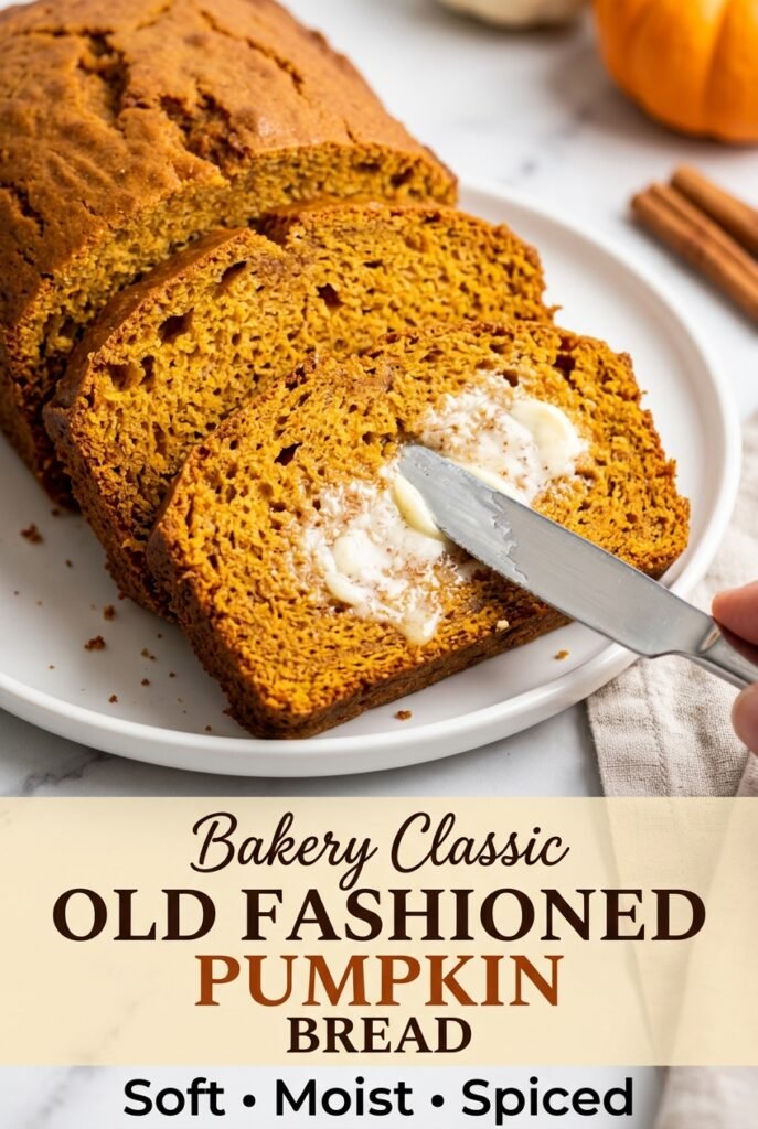 Old Fashioned Pumpkin Bread