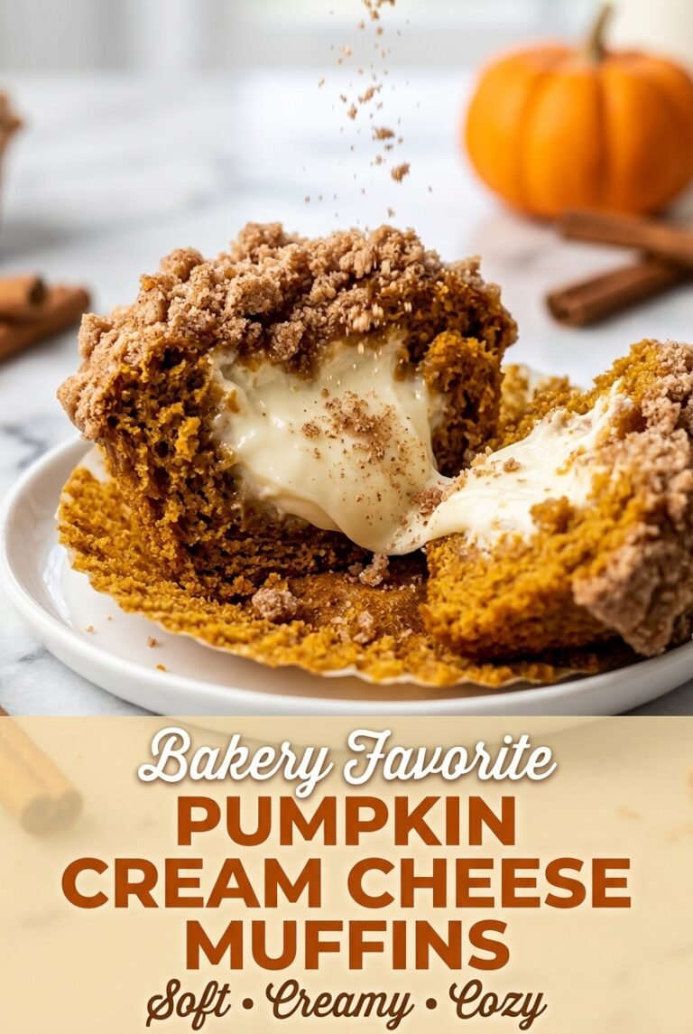 Pumpkin Cream Cheese Muffins