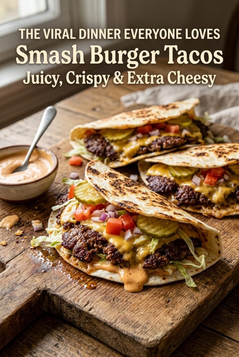 Smash Burger Tacos