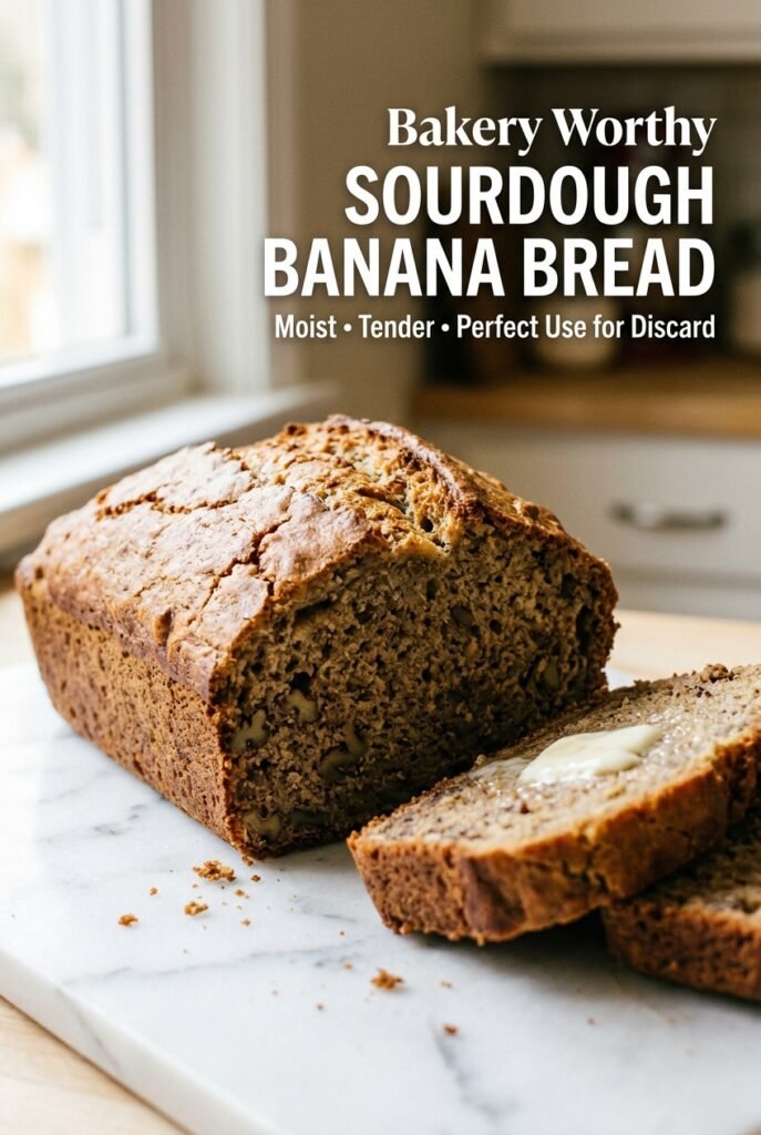 Sourdough Banana Bread