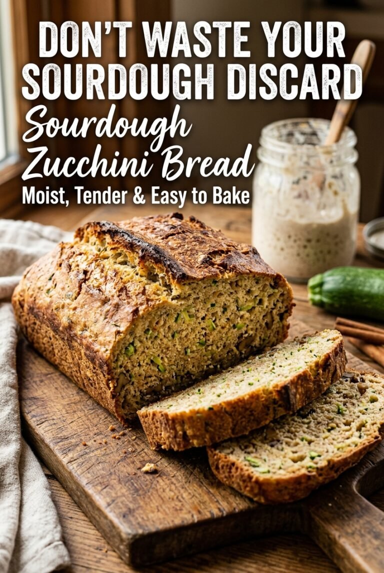 Sourdough Zucchini Bread