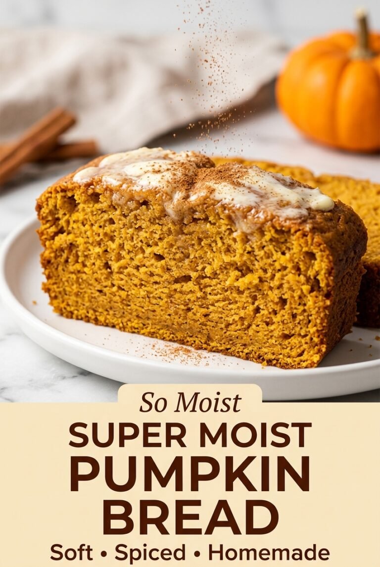 Super Moist Pumpkin Bread Recipe