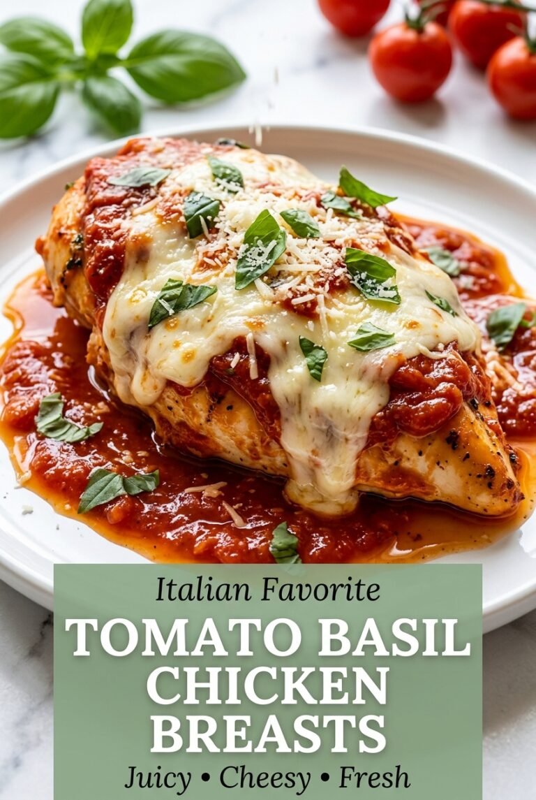 Tomato Basil Chicken Breasts