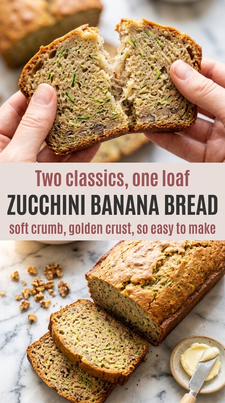 Zucchini Banana Bread