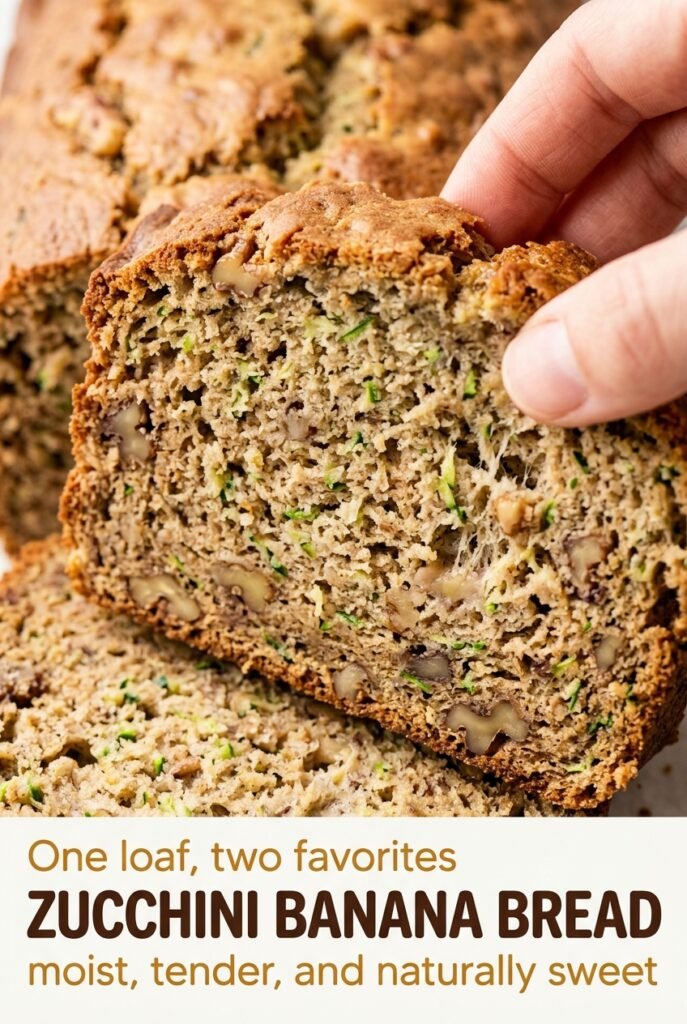 Zucchini Banana Bread