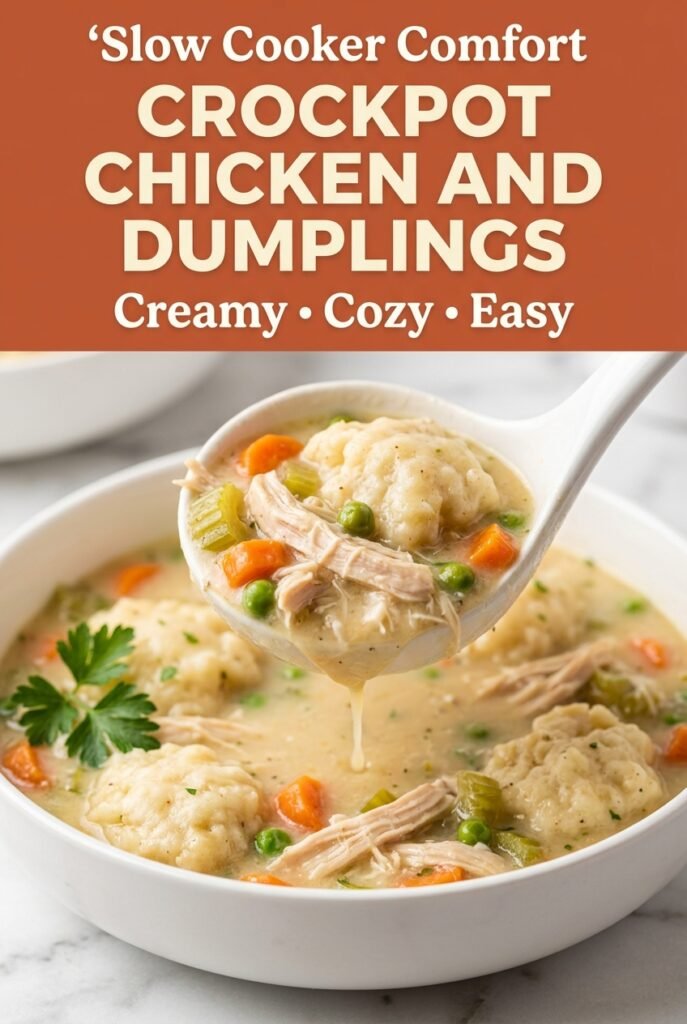 Crockpot Chicken and Dumplings