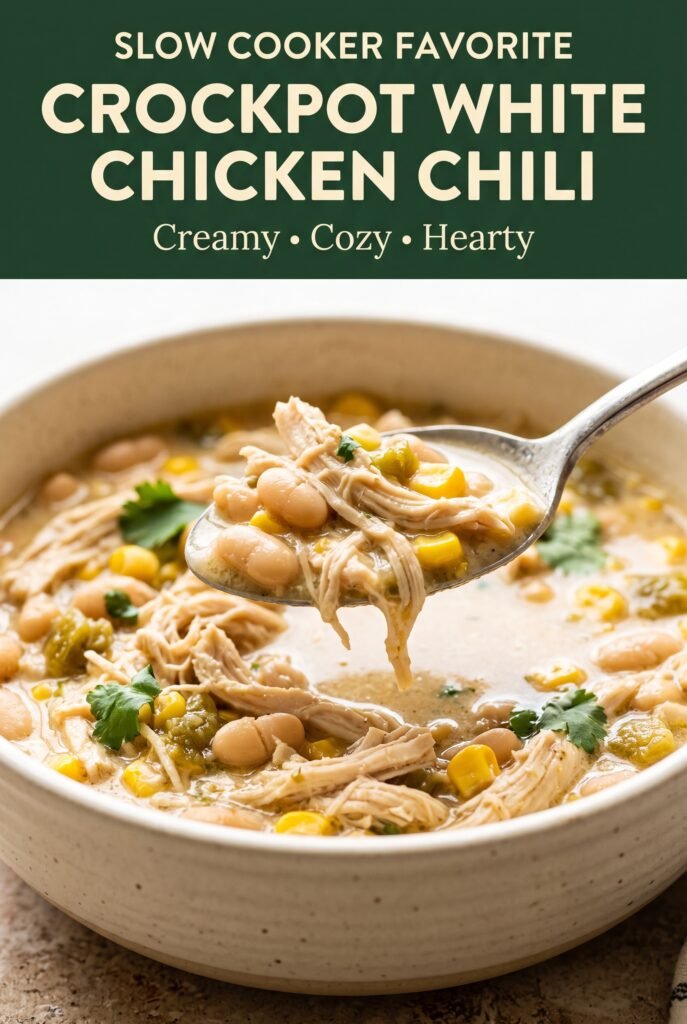 Crockpot White Chicken Chili