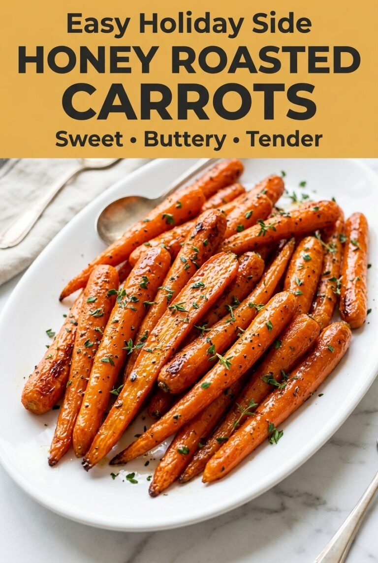 Honey Roasted Carrots with Thyme