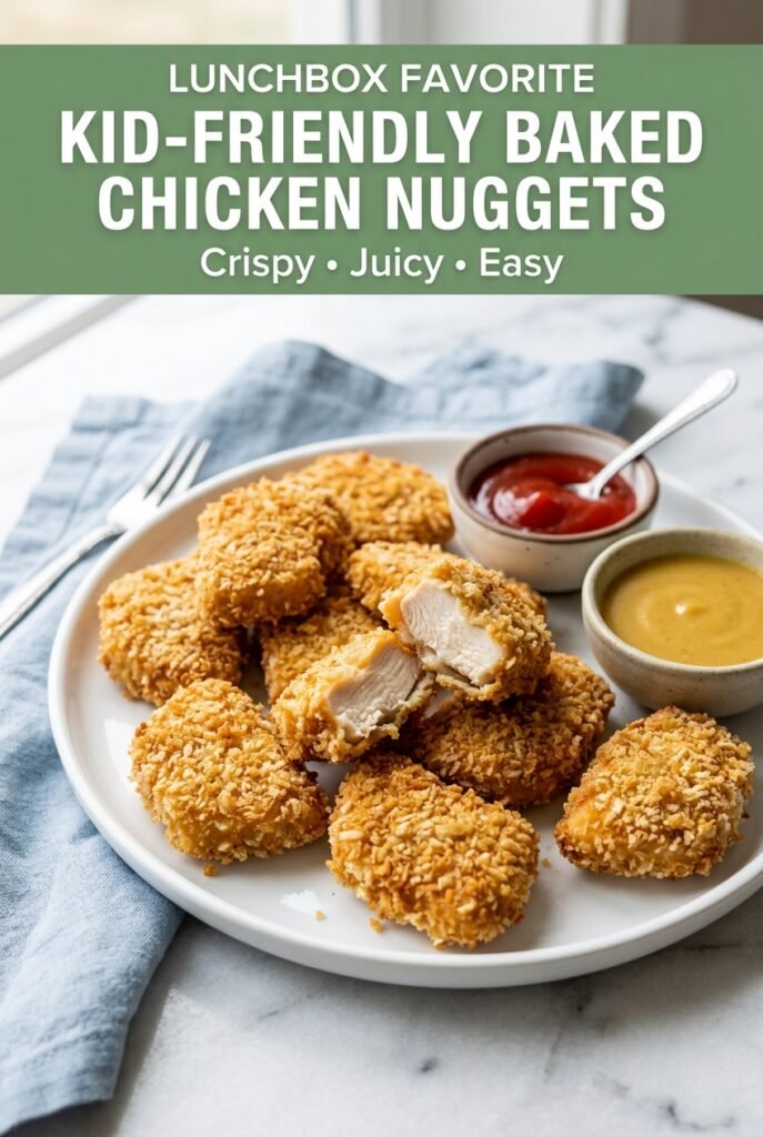 Kid-Friendly Baked Chicken Nuggets