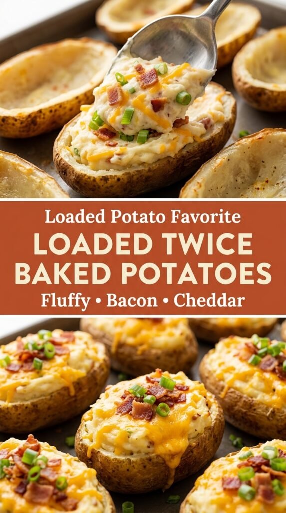 Loaded Twice Baked Potatoes