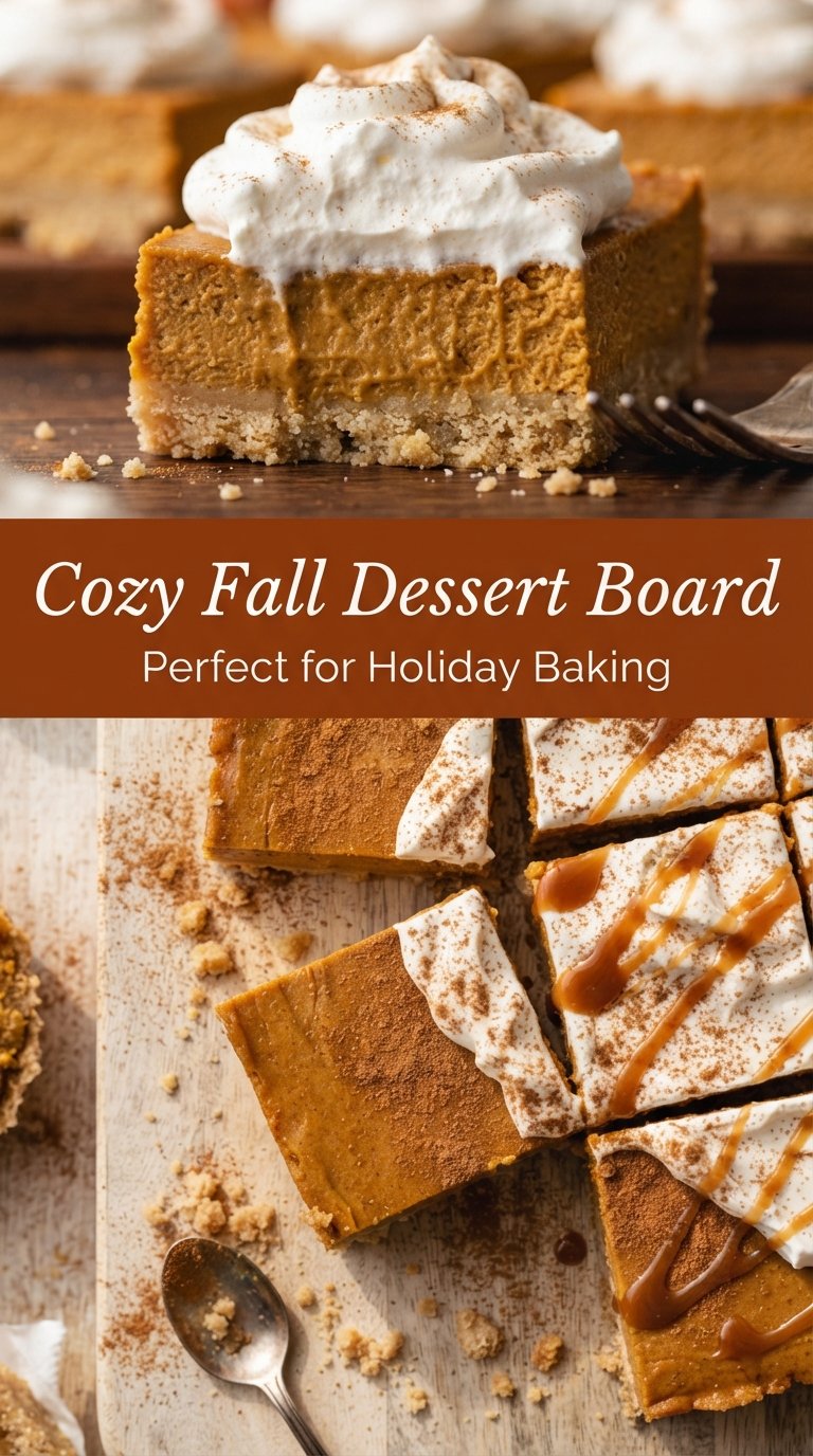 Easy Pumpkin Pie Bars with Buttery Shortbread Crust, spiced custard, buttery bars