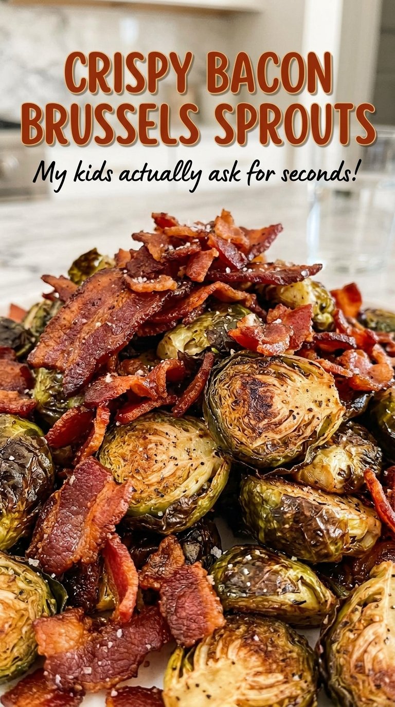 Crispy Bacon Brussels Sprouts crisp bacon