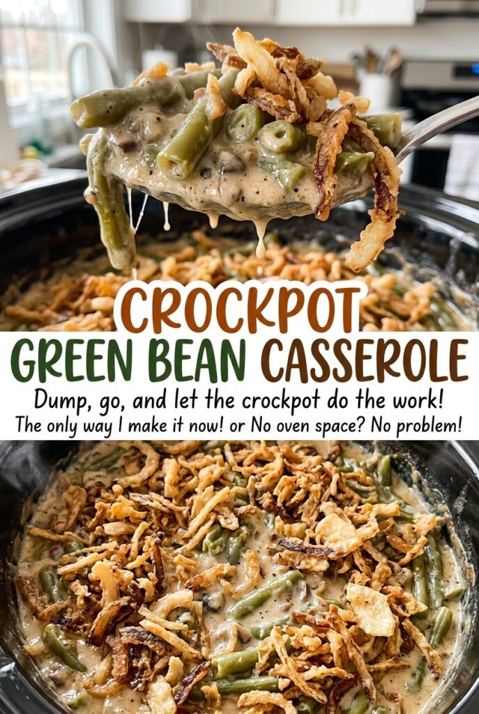 Crockpot Green Bean Casserole