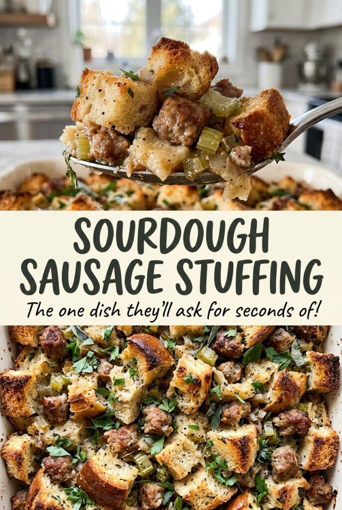 Sourdough Sausage Stuffing