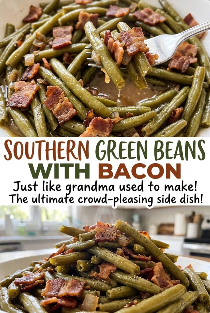 Southern Green Beans with Bacon